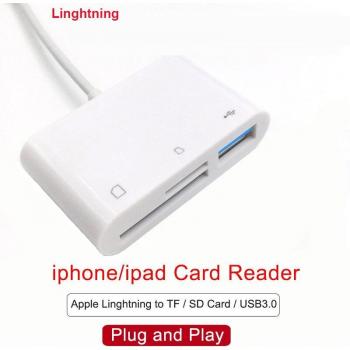 Lightning OTG Card Reader