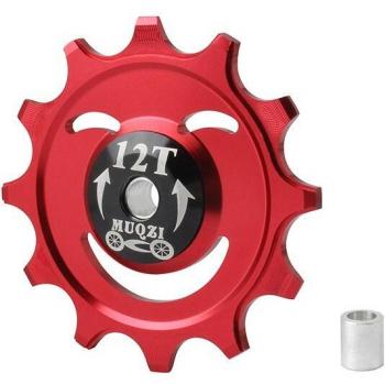 Poulie MUQZI 12-14T – guide céramique, dérailleur vélo route, alliage aluminium
