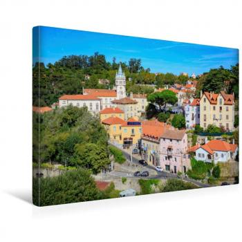 CALVENDO Textile Canvas 45 x 30 cm – Querformat Sintra City