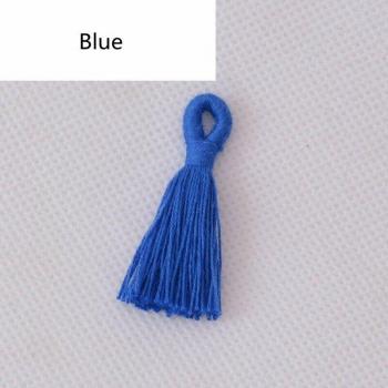 DIY Colorful Tassel Pull Rings for Garments