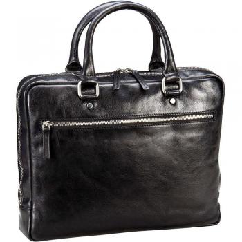 LEONHARD HEYDEN Malette zippée 1 compartiment noire [87093]