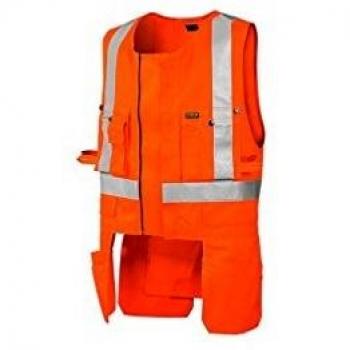 Krähe Blaklader Hochsichtbare Weste XXL orange