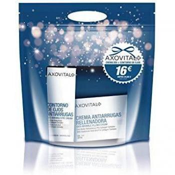 AXOVITAL Pack Crema Antiarrugas Día 50ml + Contorno de Ojos 15ml