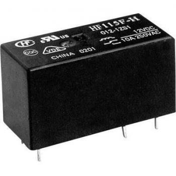 Relais HF115F-H/012-1ZS3B 12 V/DC 10 A 1 inverseur