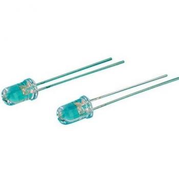 LED 5 mm rojo ultra luminoso 100 uds