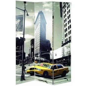 Haku 30936 Paravent in bunten Farben, 120 × 3 × 180 cm