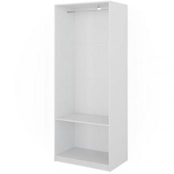 Vicco Elmo Garderobenschrank – 80 × 200 cm – Weiß