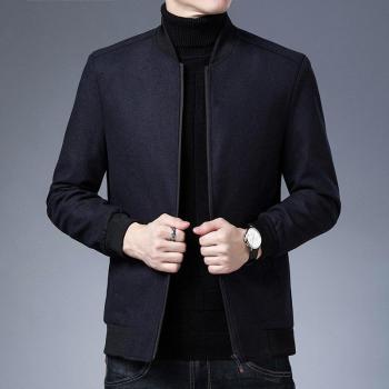 2022 Men's Casual Baseball Collar Jacket