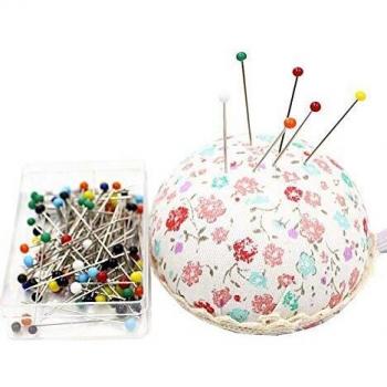 Stellar Sewing Pin Cushion Pack – 50-Count with Wrist Support