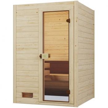 WEKA Massivholzsauna VALIDA 1, 139x139 cm