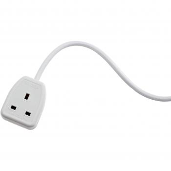 SMJ Electrical 1 Way 13A Trailing Socket 2 Metre