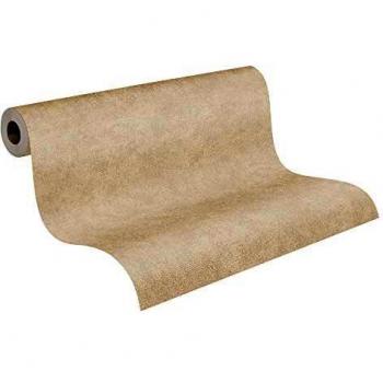 Tissu Intissé Élégant Beige et Brun