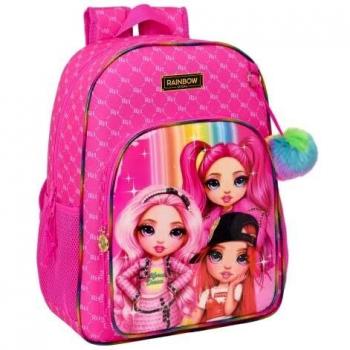 Safta Mochila de 33 cm Adaptable a Carro Rainbow High