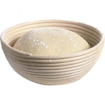 Round Wood Bread Proofing Bowl