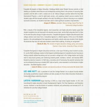 Complete the Agenda in Higher Education by Latoya Hardman