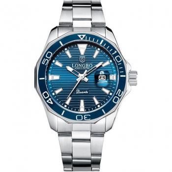 LONGBO Stainless Steel Sports Watch for Men