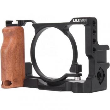 ULANZI UURig Camera Volg Cage with Wooden Grip for Sony RX100 VII