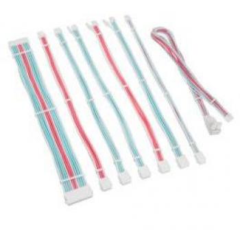 Kit di Prolunghe Cavi Intrecciati Kolink Core Pro 12V‑2x6/3 Pettini – 8 Cavi Multicolore