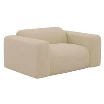 Sillón Poliéster Beige Luxe