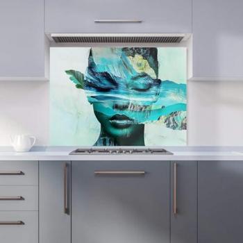 Calista Vale Kitchen Wall Guard 00005 – 0.90m x 0.65m – Glossy White
