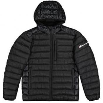 Chaqueta champion hooded jacket hombre negro