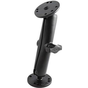 RAM-B-101U-C 1 Ball Mount with Long Double Socket Arm and Dual Bases