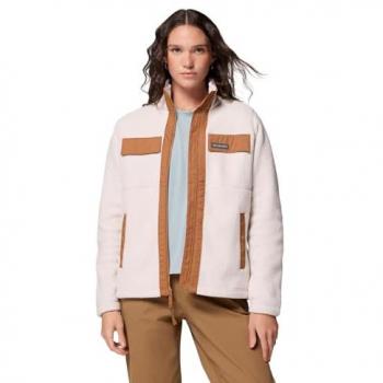 Jaqueta Feminina Columbia Juniper Peak Rosa Claro e Castanho