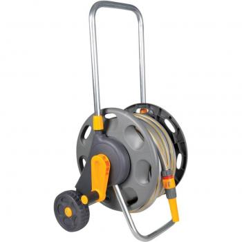 Hozelock Hose Reel Cart 1/2 / 12.5mm 25m Grey & Yellow