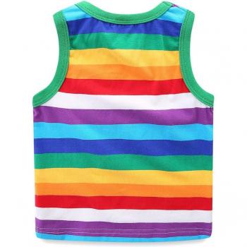 Top de rayas para bebés y niñas