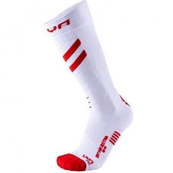 UYN Natyon, Chaussettes de ski, Homme, 39-41, Blanc