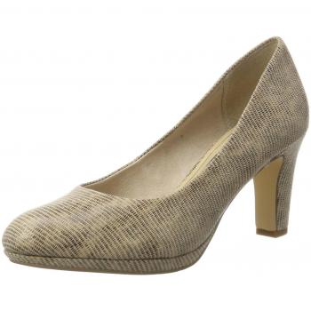 Damen Pumps Tamaris 22420, Beige (Nature Struct. 319), 37 EU