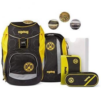Sac à dos Ergobag Football-Edition 6 pièces pour enfants Borussia Dortmund