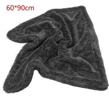 Toalla de microfibra para detailing de coches, sin bordes, ultra suave, 1XCF