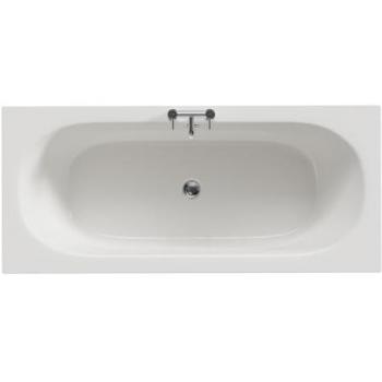 Wholesale Domestic Metropole 1700mm x 750mm Straight Double Ended Bath | White | Plastic