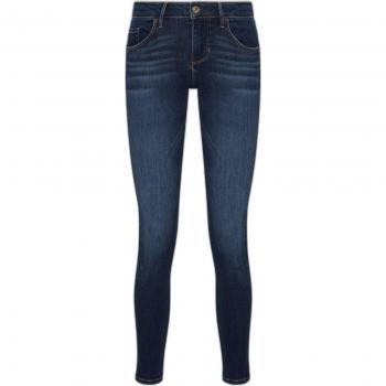 Pantalones Vaqueros Skinny Mujer Guess Annette Azul Oscuro