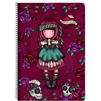 Libreta de Anillas Gorjuss Mary Rose 80 Hojas A4