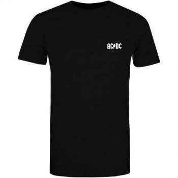 AC/DC Unisex Black Ice T-Shirt L schwarz (Rückendruck)