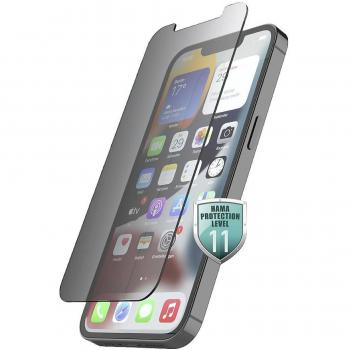 Hama Displayschutzglas »Echtglas-Displayschutz Privacy für Apple iPhone 14, Schutzglas«, für Apple iPhone 14
