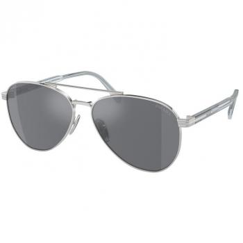 Prada PR A58S 1BC175 Herren Sonnenbrille Silber 58mm