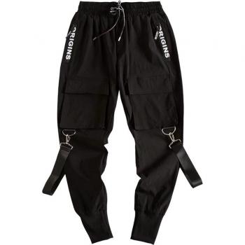 Ropa de Calle Hip Hop con Cremallera