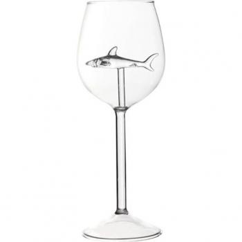European Shark Red Wine Stemware
