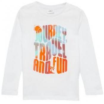 S.Oliver Langarm T-Shirt mit Print