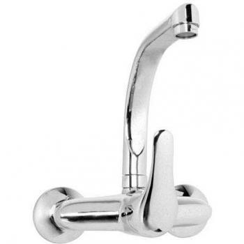 Monomando Évier Mural Vertical avec Cartouche Céramique Ø 40 mm