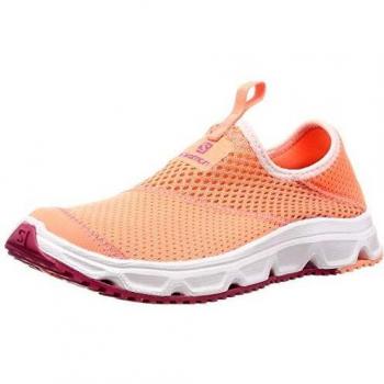 Salomon Damen RX Moc 4.0 W, Erholungsschuhe, rot (desert flower / white / malaga), Größe 40
