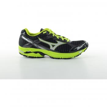 Mizuno Zapatillas de Correr Wave Laser 2 Negro / Amarillo Flúor EU 46