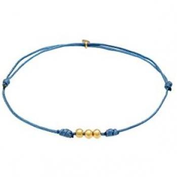 Elli Armkette mit Nylon Beads und 925 Silber