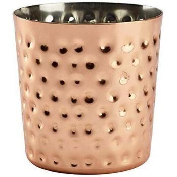 Hammered Finish Stainless Steel Cup 8.5cm