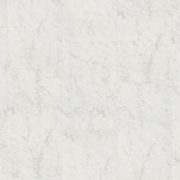 UK Galleria 27‑Pack Luxury Vinyl Tile (White) – 3.716 sqm Glued Down