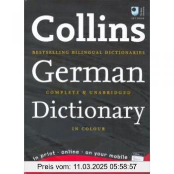 Collins German Dictionary: Complete & Unabridged in Colour (Collins Complete and Unabridged)
