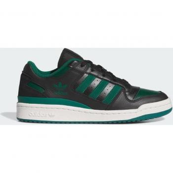 Baskets Unisex Adidas Forum Low CL Core Black IG3902 Noir / Vert Universitaire / Blanc Nuage
